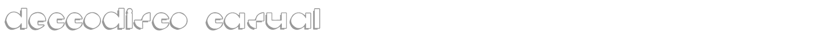 Decco Disco font preview