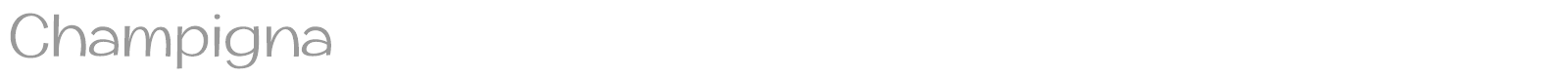 Champigna font preview