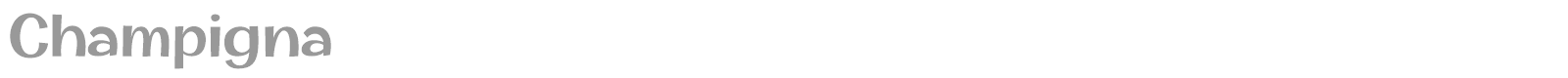 Champigna font preview