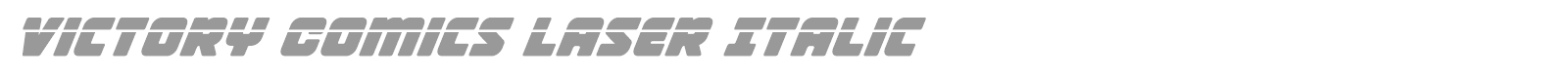 Victory Comics font preview