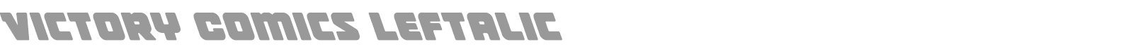 Victory Comics font preview