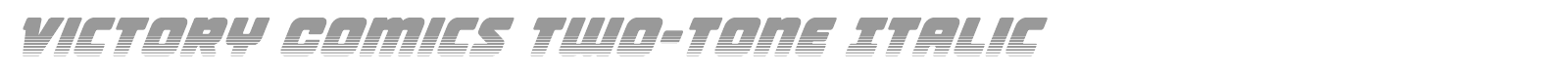 Victory Comics font preview