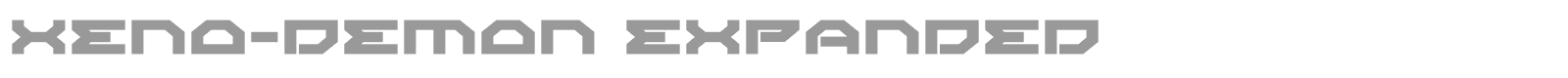Xeno Demon font preview