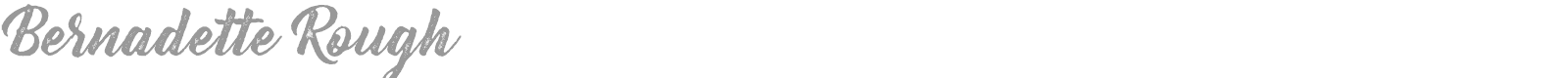 Bernadette Rough font preview
