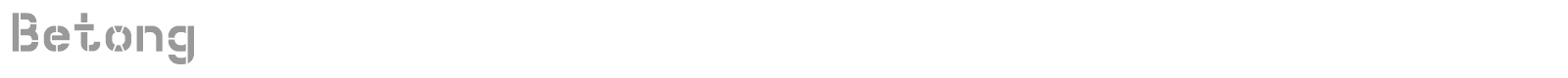 Betong font preview