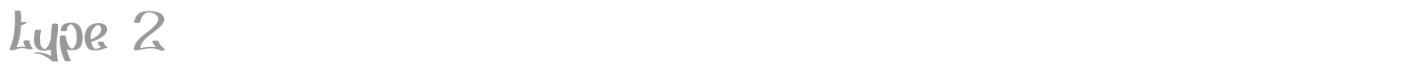 Type 2 font preview