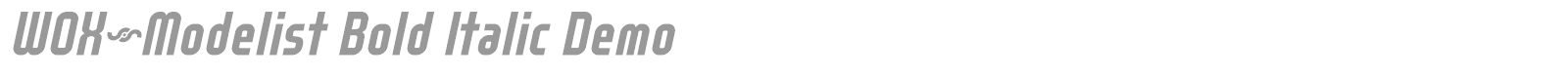Wox Modelist font preview