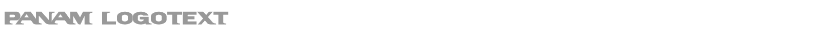 PanAm font preview