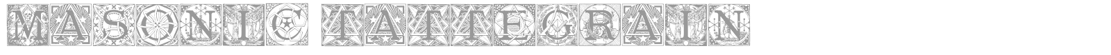 Font Masonic Tattegrain