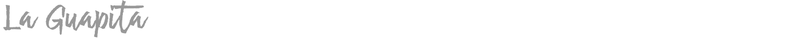La Guapita font preview