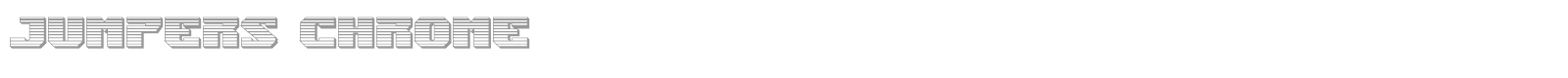 Jumpers font preview