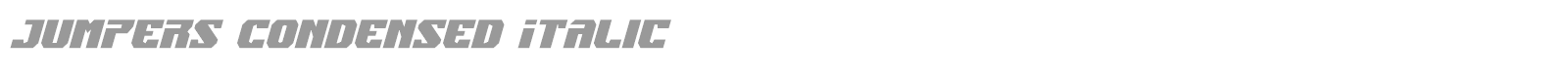 Jumpers font preview