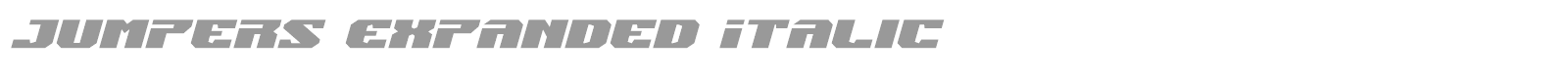 Jumpers font preview