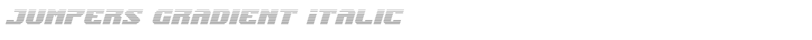 Jumpers font preview