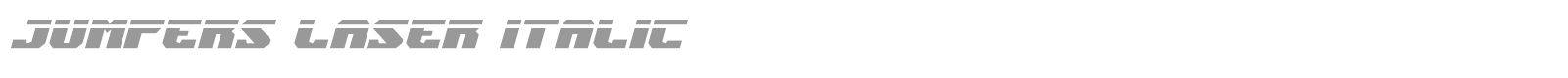 Jumpers font preview