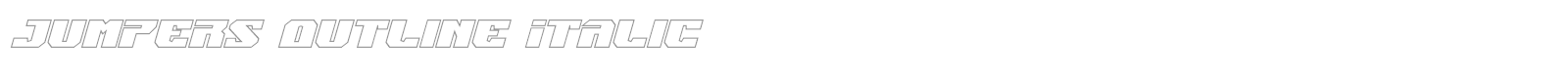 Jumpers font preview