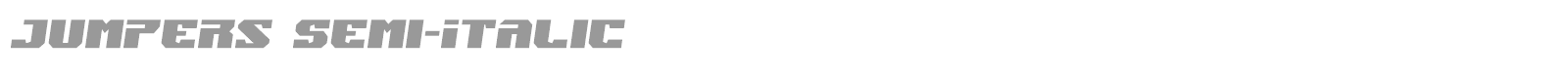 Jumpers font preview