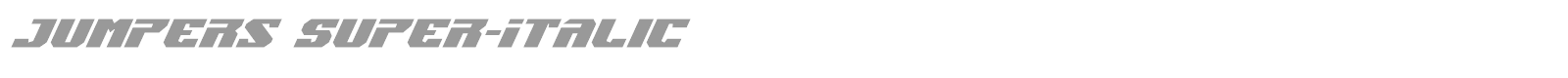 Jumpers font preview