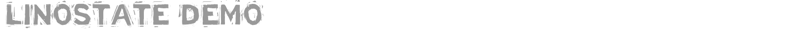 Linostate font preview