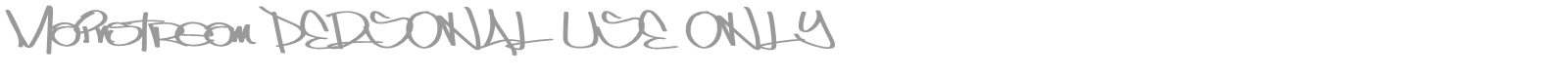 Mainstream font preview