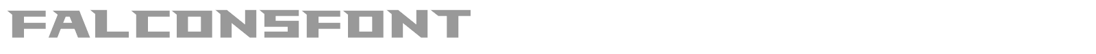 Falcons Font font preview