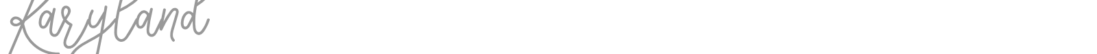 Karyland font preview