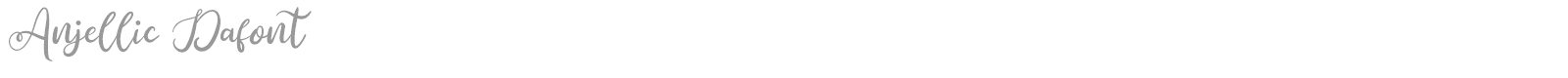 Anjellic font preview