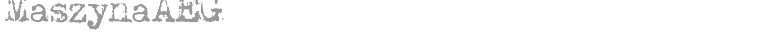Maszyna font preview