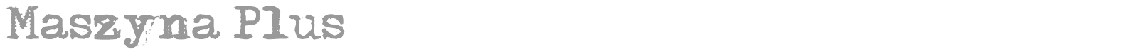 Maszyna font preview