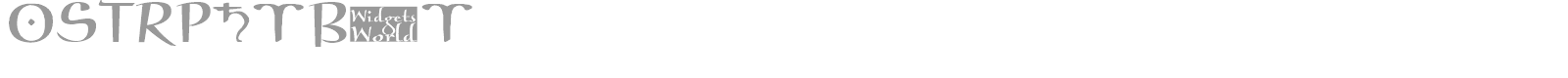 Astro Ganza font preview