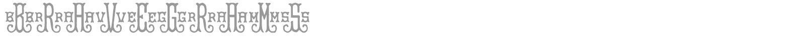 BraveGrams font preview