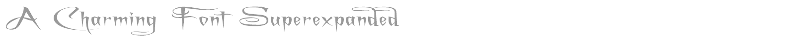 A Charming Font font preview