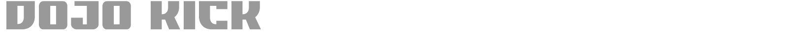 Dojo Kick font preview
