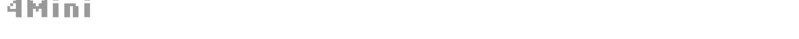 4 Mini font preview