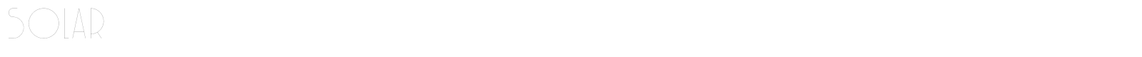 Solar font preview