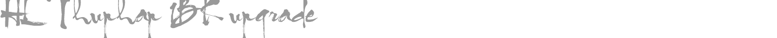 HL Thuphap 1BK font preview