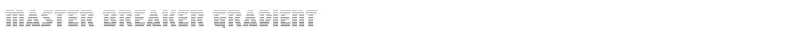 Master Breaker font preview