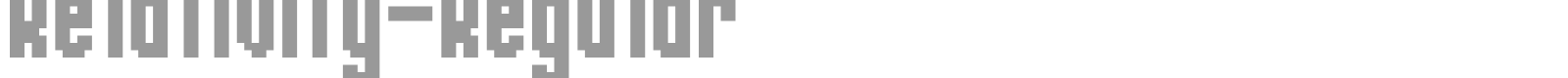 Relativity font preview