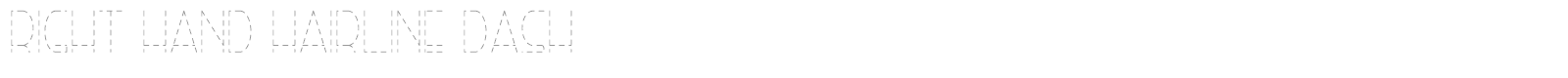 Right Hand font preview
