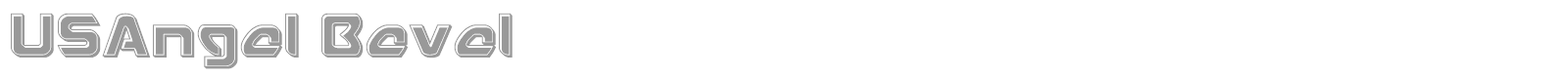 USAngel font preview