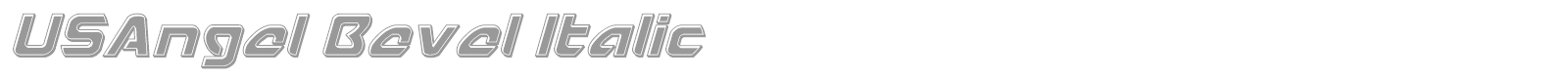 USAngel font preview