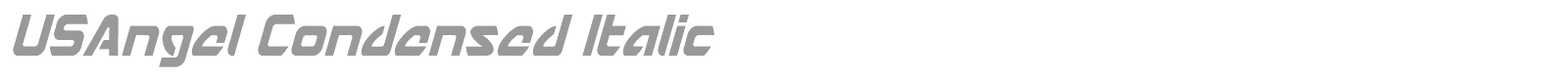 USAngel font preview