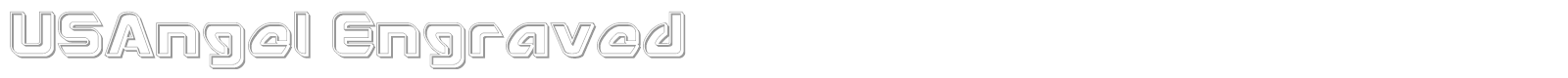 USAngel font preview