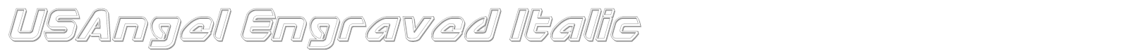 USAngel font preview
