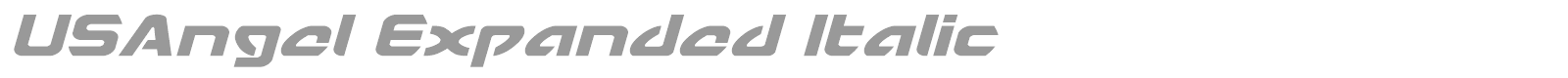 USAngel font preview