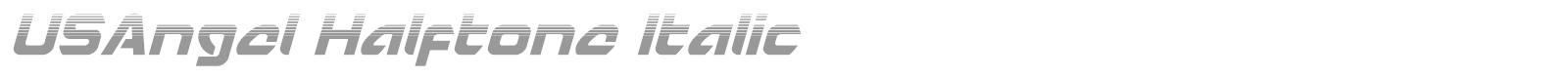 USAngel font preview