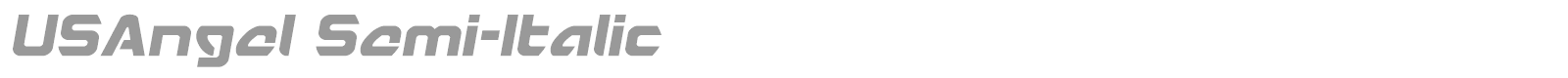 USAngel font preview
