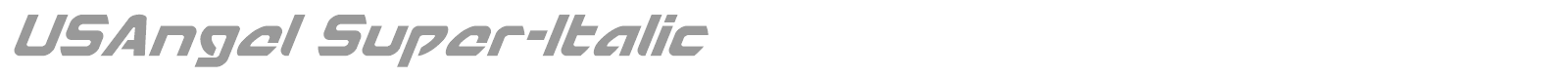 USAngel font preview