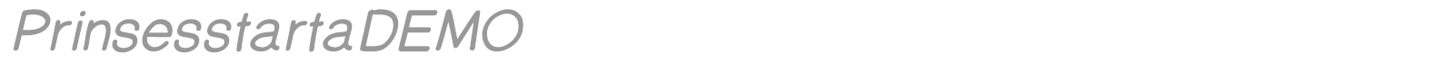 Prinsesstårta font preview