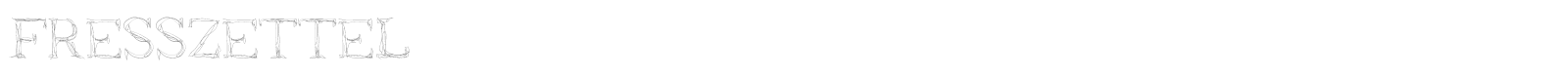 Fresszettel font preview